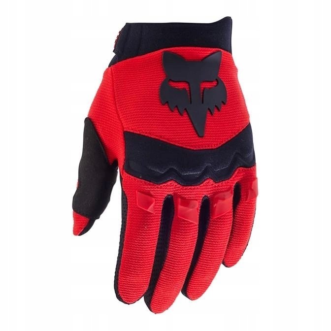 Rękawiczki dziecięce Fox Junior Dirtpaw Fluo Red czerwony fluo Gratisy