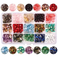 Zestawy biżuterii dla kobiet - Zestaw naturalnych kamieni koralików do robienia bransoletek naszyjników biżuterii 600 szt. - miniaturka - grafika 1