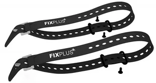 FIXPLUS 2 x Paski 66 cm + Uchwyty+ Śruby CZARNE - Akcesoria rowerowe - miniaturka - grafika 1