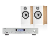 Zestawy stereo - Rotel A12 MKII (srebrny) + 606 S3 (dąb) - miniaturka - grafika 1