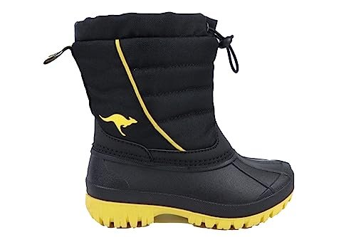 KangaROOS K-Ben kozaki, Jet Black/Lemon Chrome, 32 EU