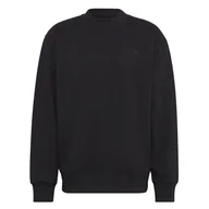 Bluzy sportowe męskie - Bluza adidas Originals Adicolor Contempo Crew French Terry HK2938 - czarna - Adidas - miniaturka - grafika 1