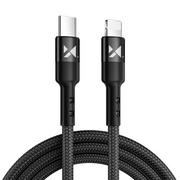 Kable USB - Wozinsky kabel przewód USB Typ C - Lightning Power Delivery 18W 1m czarny (WUC-PD-CL1B) - miniaturka - grafika 1