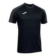 Koszulki męskie - Joma Męski T-shirt z krótkim rękawem, Eco Championship T-shirt z krótkim rękawem, czarny antracyt, XL - miniaturka - grafika 1