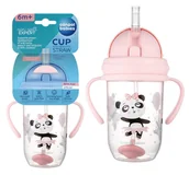 Kubki dla dzieci - Canpol Babies Kubek Niekapek Z Rurką Obciążnik 6m+ - miniaturka - grafika 1