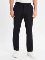 Spodnie męskie - JOOP! Męskie spodnie garniturowe - Brad Mężczyźni Sztuczne włókno niebieski jednolity, 25 - miniaturka - grafika 1