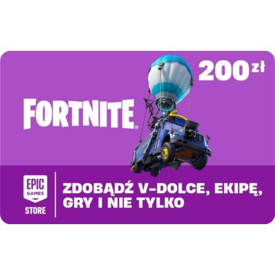 Karta podarunkowa EPIC GAMES Fortnite 200 PLN
