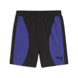 Młodzieżowe szorty PUMA FIT EVRYDY PUMA Black - Odzież sportowa dziecięca - miniaturka - grafika 1