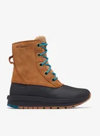 Buty zimowe męskie - Buty zimowe damskie Columbia Moritza Shield Omni-Heat - elk/river blue - miniaturka - grafika 1