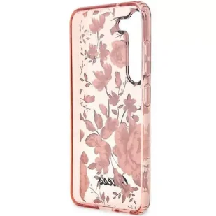 Etui Guess GUHCS23SHCFWSP do Samsung Galaxy S23 S911 różowy/pink hardcase Flower Collection - Etui i futerały do telefonów - miniaturka - grafika 7