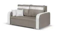 Sofy i kanapy - Sofa kanapa 2 os z funkcją spania CONDI beżowa - miniaturka - grafika 1