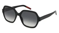 Okulary przeciwsłoneczne - Okulary HUGO HG1265S807F69. Okulary przeciwsłoneczne, Kolor czarny. Kobieta. - miniaturka - grafika 1