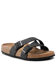 Birkenstock Klapki Yao Balance 1016687 Czarny - Klapki i japonki damskie - miniaturka - grafika 1