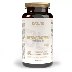 Evolite Nutrition Resveratrol 100 Vege kapsułek - Witaminy i minerały dla sportowców Evolite Nutrition Resveratrol 100 Vege kapsułek - Witaminy i minerały dla sportowców - miniaturka - grafika 1