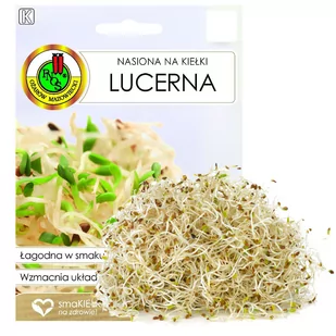 Nasiona na kiełki lucerna - Nasiona i cebule - miniaturka - grafika 1