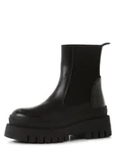 Kozaki damskie - Steve Madden - Skórzane kozaki damskie Cassandra, czarny - miniaturka - grafika 1