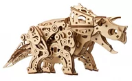 Puzzle - Puzzle 3D Drewniane Dinozaur Triceratops uGEARS - miniaturka - grafika 1