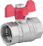 Zawory i kraniki - Perfexim Zawór kulowy wodny WW DN15 motylek 1041 00-220-0150-010 - miniaturka - grafika 1