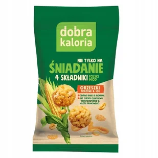 Kulki śniadaniowe orzeszki prażone & sól 32g - Zdrowa żywność - miniaturka - grafika 1