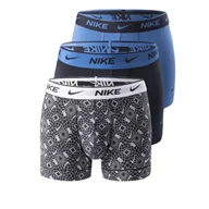 Majtki męskie - Bokserki męskie Nike Everyday Cotton Stretch Trunk 3 pary - miniaturka - grafika 1