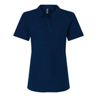 Koszulki sportowe damskie - Damska Koszulka Polo Pique Soft Touch - miniaturka - grafika 1