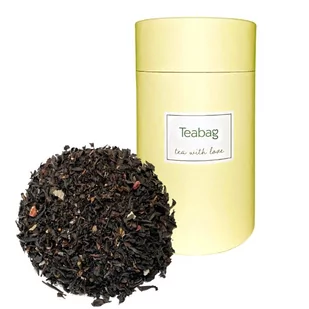 TEABAG Czarna herbata Raspberry Lavender 100g Żółta tuba teabag2-23-uniw - Herbata - miniaturka - grafika 1