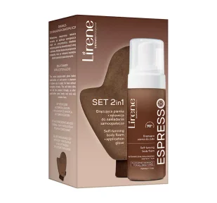 Lirene Perfect Tan Rękawica + Zestaw Espresso 1szt - Samoopalacze - miniaturka - grafika 1