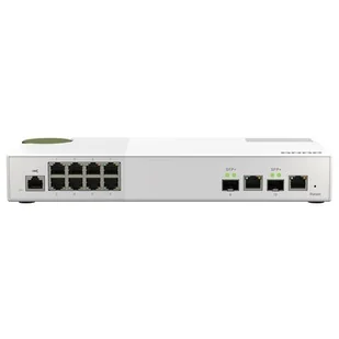 QNAP QNAP QSW-M2108-2C Switch 4GB 8 port 255Gbps 2 port QSW-M2108-2C - Switche - miniaturka - grafika 1
