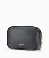 Torebki damskie - PUCCINI Torebka crossbody prostokątna z paskiem i łańcuszkiem - miniaturka - grafika 1