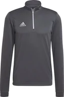 Bluzy męskie - Adidas Bluza adidas ENTRADA 22 Training Top H57546 H57546 szary XXL - miniaturka - grafika 1