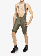 Spodenki rowerowe - Spodenki rowerowe Fjallraven/Specialized Adventure Bib Shorts green M - miniaturka - grafika 1