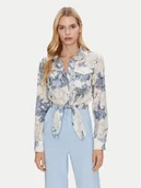 Koszule damskie - Guess Koszula W5GH03 WH4K2 Biały Regular Fit - miniaturka - grafika 1