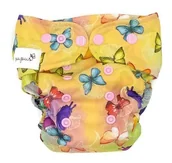 Pieluchy - Pieluszka Z Kieszonką Motyle - miniaturka - grafika 1