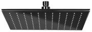 Deszczownice - Roca Black Deszczownica 30x30 cm czarna A5B4050CN0 - miniaturka - grafika 1