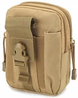 Nerki - Nerka saszetka do paska Wojskowa Taktyczna Beżowa - miniaturka - grafika 1