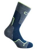 Skarpetki damskie - CMP Skarpety trekkingowe w kolorze szaro-granatowym - miniaturka - grafika 1