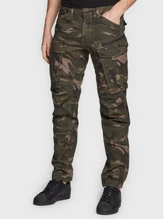 G-Star Raw Spodnie materiałowe Rovic D02190-C313-D212 Zielony Regular Fit - Spodnie męskie - miniaturka - grafika 1