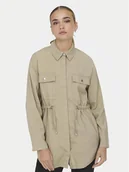 Kurtki damskie - ONLY Kurtka przejściowa Nadine 15308614 Beżowy Regular Fit - miniaturka - grafika 1