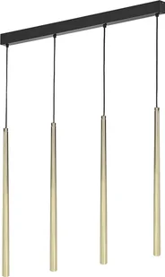 Lampa wisząca Orno TABUNG 4P, lampa wisząca, G9 max.6W, złota - Lampy sufitowe - miniaturka - grafika 1