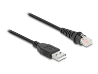 Adaptery i przejściówki - DeLOCK Kabel skanera kodu kreskowego RJ50 na USB 2.0 Typu-A, 2 m 90611 - miniaturka - grafika 1