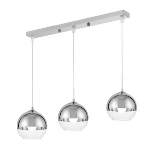 NOWOCZESNA POTRÓJNA LAMPA WISZĄCA ZŁOTA VERONI D20 PRO - Lampy sufitowe - miniaturka - grafika 1