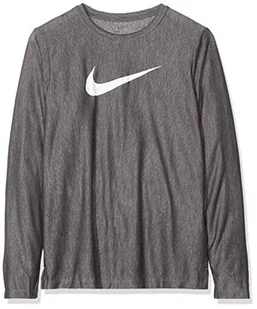 Nike chłopięca koszulka z długim rękawem B Nk Dry Ls Top czarny czarny/biały X-S - Koszulki i topy damskie - miniaturka - grafika 1