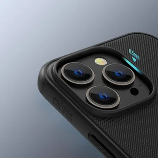 Nillkin Super Frosted Shield Pro etui iPhone 14 Pro pokrowiec na tył plecki czarny - Etui i futerały do telefonów - miniaturka - grafika 8