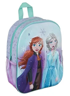 Undercover - Plecak 3D Frozen - plecak dziecięcy z motywem Frozen - regulowane paski na ramię - z bocznymi kieszeniami siatkowymi - od 4 lat - Plecaki szkolne i tornistry - miniaturka - grafika 1