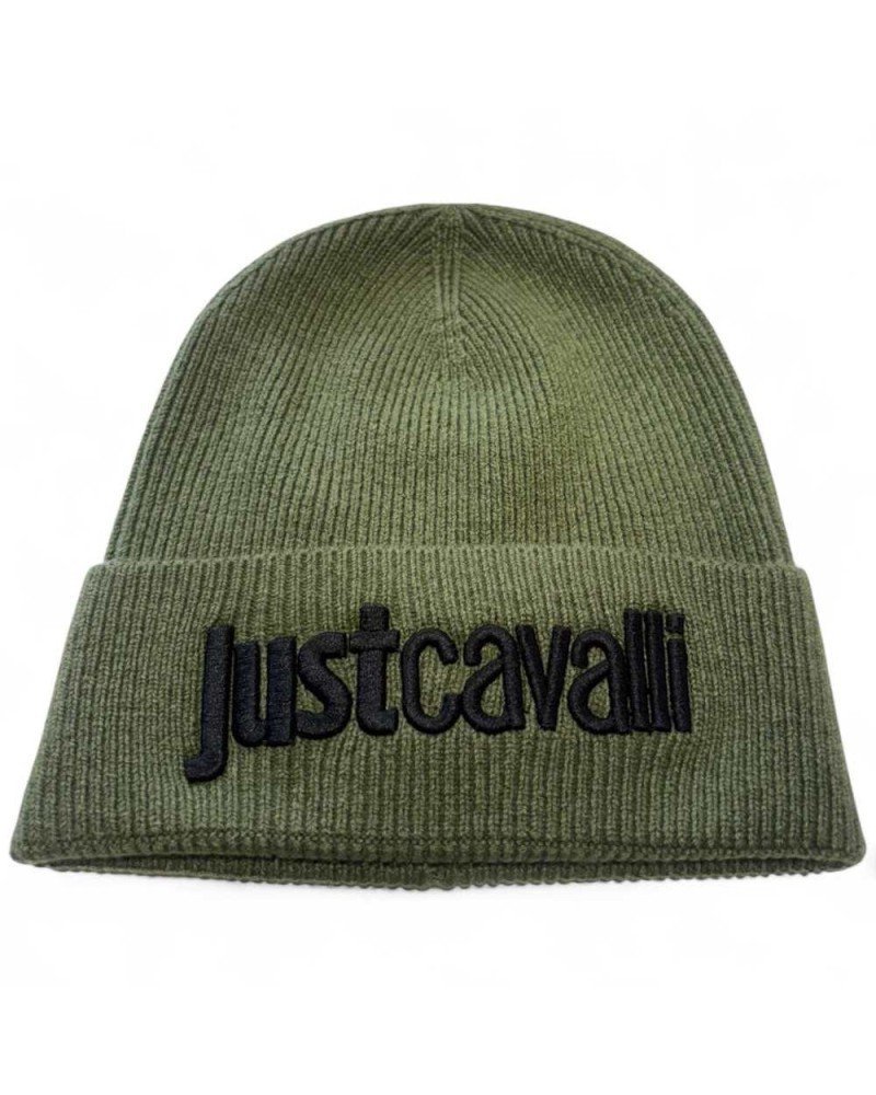 Czapka męska just cavalli Cappello Cappello 79QAZK01ZG239185 zielony
