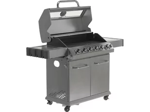 Yato GRILL GAZOWY 6+1 STAL NIERDZEWNA 20,5KW, Z SZYBĄ YG-20016 - Grille gazowe - miniaturka - grafika 3