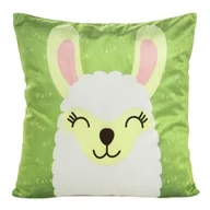 Poszewki na poduszki - Poszewka dekoracyjna D91 Kids 2C, 45 x 45 cm Velvet zielona - miniaturka - grafika 1