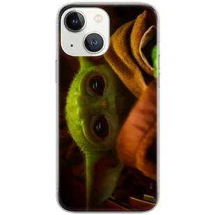 ERT GROUP etui na telefon Apple Iphone 13 MINI, case oryginalny i oficjalnie licencjonowany przez Star Wars, wzór Baby Yoda 002, optymalnie dopasowane, plecki z TPU - Etui i futerały do telefonów - miniaturka - grafika 1