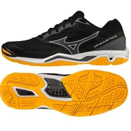 Piłka ręczna - Buty do piłki ręcznej Mizuno Wave Phantom 3 M X1GA226044 czarne czarne - miniaturka - grafika 1