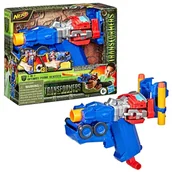 Zabawki militarne - Nerf Transformers Rise of the Beasts 2w1 Optimus Prime F3901 - miniaturka - grafika 1